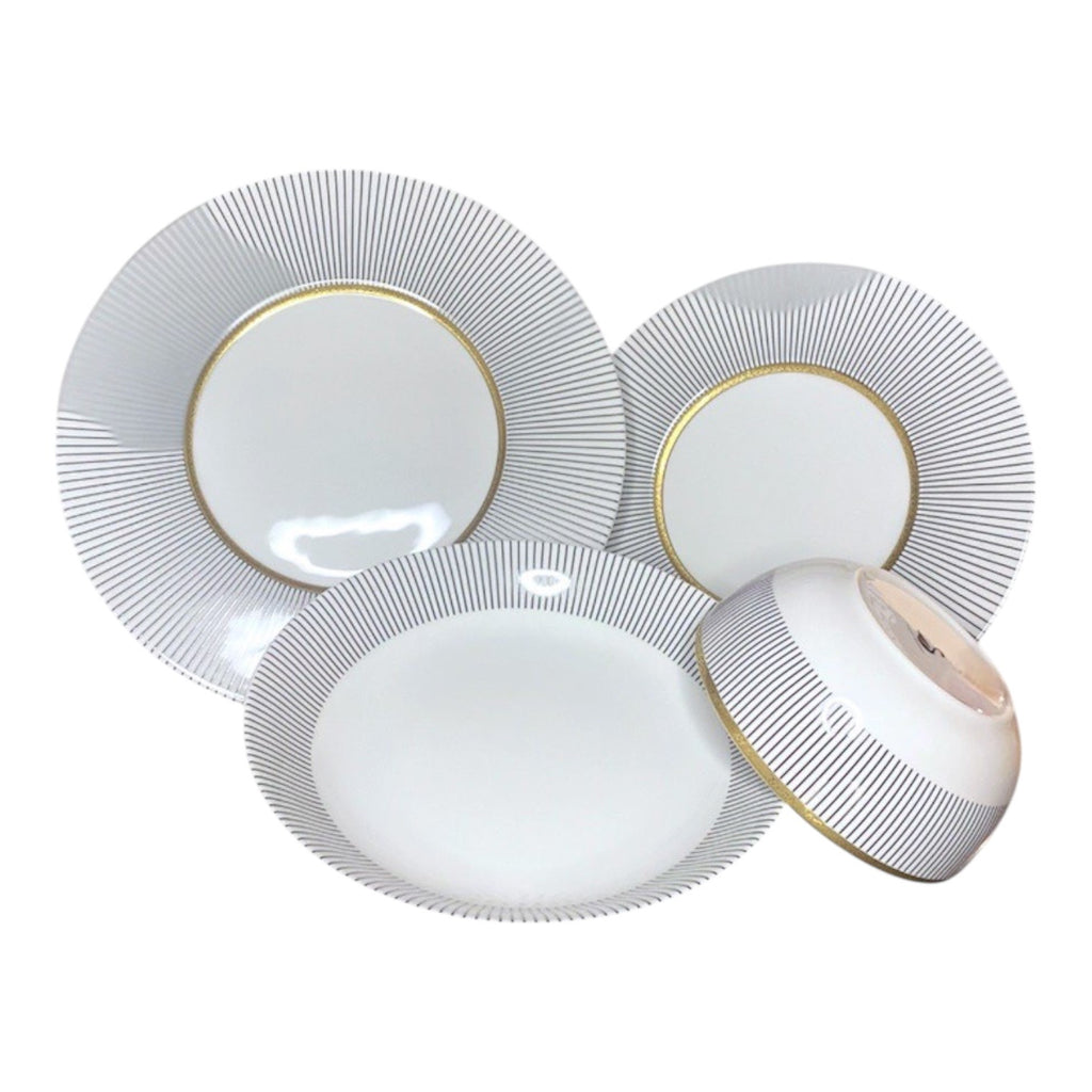 Dinner- Service Beaumont’ 24-teilig-weiß